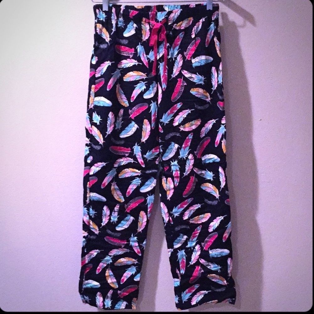 New. Feather Pajama Pants